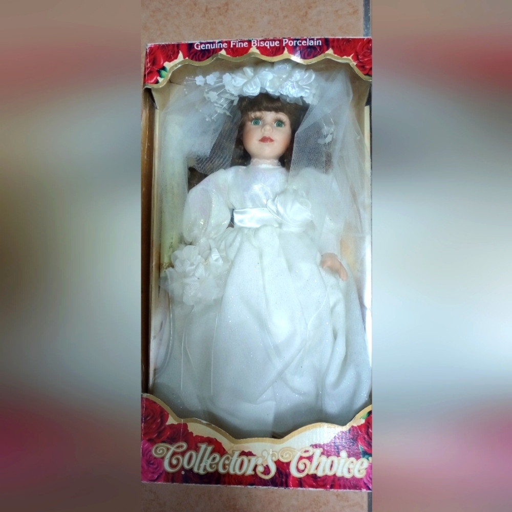 Rare Vintage Collector's Choice Hand Painted Porcelain Doll. Limited edition